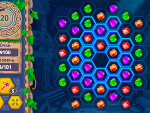 Игра Храм с Драгоценностями (Temple Jewels) — играть онлайн бесплатно (изображение №3)