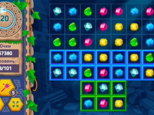 Игра Храм с Драгоценностями (Temple Jewels) — играть онлайн бесплатно (изображение №4)