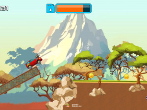 Игра Гонка на высокой горе (High Hills) — играть онлайн бесплатно (изображение №12)