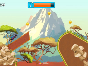Игра Гонка на высокой горе (High Hills) — играть онлайн бесплатно (изображение №13)