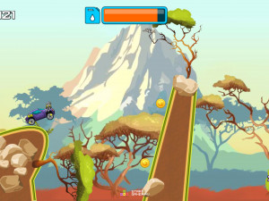 Игра Гонка на высокой горе (High Hills) — играть онлайн бесплатно (изображение №14)