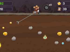 Игра Золотоискатель Том (Gold Miner Tom) — играть онлайн бесплатно (изображение №3)