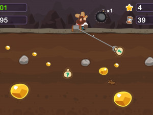 Игра Золотоискатель Том (Gold Miner Tom) — играть онлайн бесплатно (изображение №4)