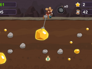 Игра Золотоискатель Том (Gold Miner Tom) — играть онлайн бесплатно (изображение №6)
