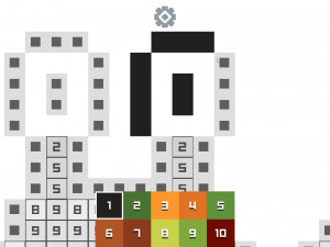 Игра Пиксельная Графика: Раскраска по номерам (Color Pixel Art Classic - Paint by Pixels) — играть онлайн бесплатно (изображение №11)