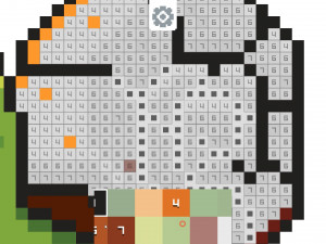 Игра Пиксельная Графика: Раскраска по номерам (Color Pixel Art Classic - Paint by Pixels) — играть онлайн бесплатно (изображение №10)