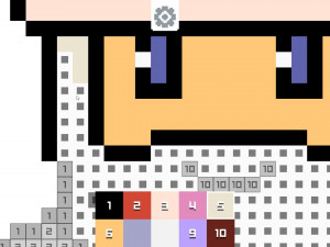 Игра Пиксельная Графика: Раскраска по номерам (Color Pixel Art Classic - Paint by Pixels) — играть онлайн бесплатно (изображение №5)