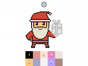 Игра Пиксельная Графика: Раскраска по номерам (Color Pixel Art Classic - Paint by Pixels) — играть онлайн бесплатно (изображение №2)