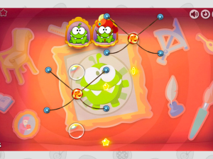 Игра Ам Ням: Путешествие во времени (Cut The Rope: Time Travel) — играть онлайн бесплатно (изображение №9)