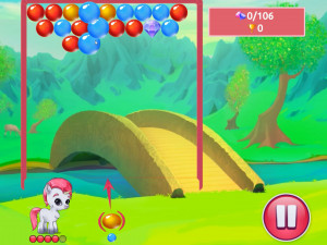 Игра Драгоценные камни в пузырьках (Bubble Gems) — играть онлайн бесплатно (изображение №2)