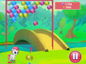 Игра Драгоценные камни в пузырьках (Bubble Gems) — играть онлайн бесплатно (изображение №3)