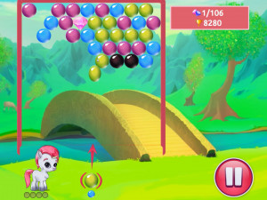 Игра Драгоценные камни в пузырьках (Bubble Gems) — играть онлайн бесплатно (изображение №4)