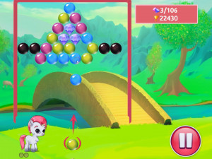 Игра Драгоценные камни в пузырьках (Bubble Gems) — играть онлайн бесплатно (изображение №6)