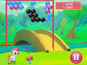 Игра Драгоценные камни в пузырьках (Bubble Gems) — играть онлайн бесплатно (изображение №7)