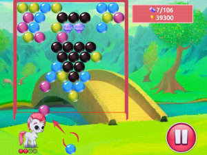 Игра Драгоценные камни в пузырьках (Bubble Gems) — играть онлайн бесплатно (изображение №8)