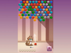 Игра Клубочки Китти (Kitty Bubbles) — играть онлайн бесплатно (изображение №2)