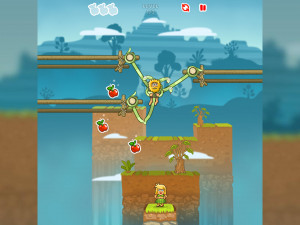 Игра Адам и Ева: Перережь Веревку (Adam and Eve: Сut the ropes) — играть онлайн бесплатно (изображение №2)