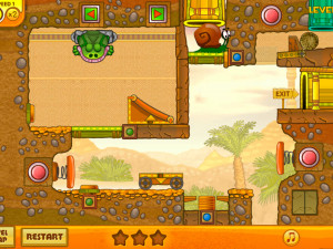 Игра Улитка Боб 3: Египет (Snail Bob 3: Egypt) — играть онлайн бесплатно (изображение №4)