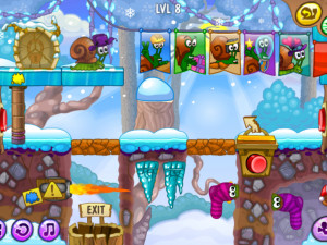 Игра Улитка Боб 6: Зимняя история  (Snail Bob 6: Winter Story) — играть онлайн бесплатно (изображение №9)
