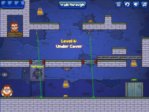 Игра Ловкие воры 1: Побег из Тюрьмы  (Money Movers 1) — играть онлайн бесплатно (изображение №6)