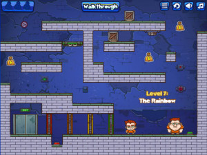 Игра Ловкие воры 1: Побег из Тюрьмы  (Money Movers 1) — играть онлайн бесплатно (изображение №8)