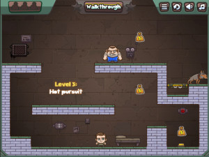 Игра Ловкие воры 3: Караульная служба (Money Movers 3: Guard Duty) — играть онлайн бесплатно (изображение №3)