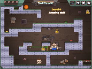 Игра Ловкие воры 3: Караульная служба (Money Movers 3: Guard Duty) — играть онлайн бесплатно (изображение №5)