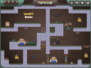 Игра Ловкие воры 3: Караульная служба (Money Movers 3: Guard Duty) — играть онлайн бесплатно (изображение №8)