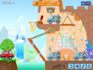 Игра Вилли 6: Сказка (Wheely 6: Fairytale) — играть онлайн бесплатно (изображение №4)