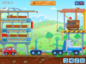 Игра Вилли 8: Пришельцы (Wheely 8: Aliens) — играть онлайн бесплатно (изображение №8)