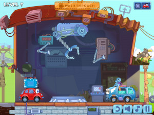 Игра Вилли 8: Пришельцы (Wheely 8: Aliens) — играть онлайн бесплатно (изображение №9)