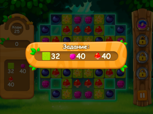 Игра Три в ряд в Лесу (Forest Match) — играть онлайн бесплатно (изображение №6)