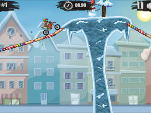 Игра Мото Х3М 4: Зима (Moto X3M 4: Winter) — играть онлайн бесплатно (изображение №4)