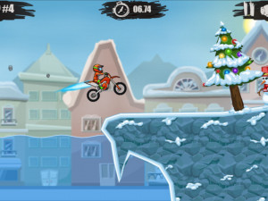 Игра Мото Х3М 4: Зима (Moto X3M 4: Winter) — играть онлайн бесплатно (изображение №8)