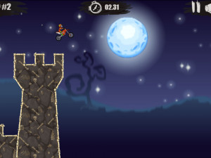 Игра Мото Х3М: Хэллоуин (Moto X3M: Spooky Land) — играть онлайн бесплатно (изображение №5)