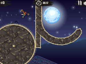 Игра Мото Х3М: Хэллоуин (Moto X3M: Spooky Land) — играть онлайн бесплатно (изображение №10)