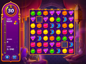 Игра Арабские Бриллианты (Jewels of Arabian) — играть онлайн бесплатно (изображение №6)