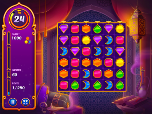 Игра Арабские Бриллианты (Jewels of Arabian) — играть онлайн бесплатно (изображение №2)