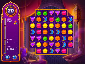 Игра Арабские Бриллианты (Jewels of Arabian) — играть онлайн бесплатно (изображение №5)
