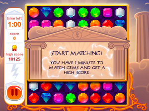 Игра Мифические Драгоценности (Mythical Jewels) — играть онлайн бесплатно (изображение №3)
