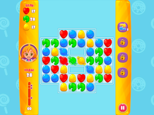 Игра Конфетный Дождь 4 (Candy Rain 4) — играть онлайн бесплатно (изображение №4)