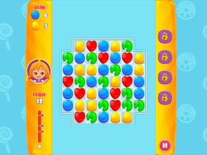 Игра Конфетный Дождь 4 (Candy Rain 4) — играть онлайн бесплатно (изображение №2)