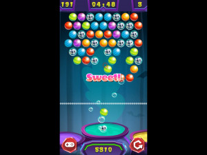 Игра Стрельба по шарикам: Хэллоуин (Bubble Shooter: Halloween) — играть онлайн бесплатно (изображение №5)