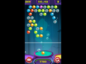 Игра Стрельба по шарикам: Хэллоуин (Bubble Shooter: Halloween) — играть онлайн бесплатно (изображение №7)