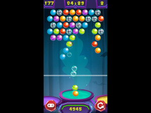 Игра Стрельба по шарикам: Хэллоуин (Bubble Shooter: Halloween) — играть онлайн бесплатно (изображение №9)