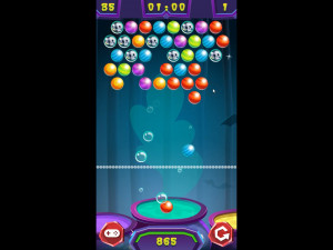 Игра Стрельба по шарикам: Хэллоуин (Bubble Shooter: Halloween) — играть онлайн бесплатно (изображение №11)