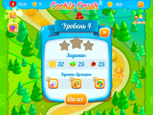 Игра Куки Краш 2 (Cookie Crush 2) — играть онлайн бесплатно (изображение №10)