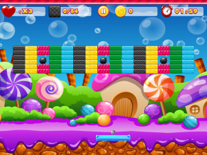 Игра Разбей Кирпичики (Brick Out) — играть онлайн бесплатно (изображение №3)