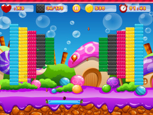 Игра Разбей Кирпичики (Brick Out) — играть онлайн бесплатно (изображение №4)