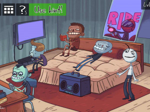 Игра Троллфейс квест: Видео Мемы и ТВ Шоу: Часть 1 (Troll Face Quest: Video Memes and TV Shows: Part 1) — играть онлайн бесплатно (изображение №7)